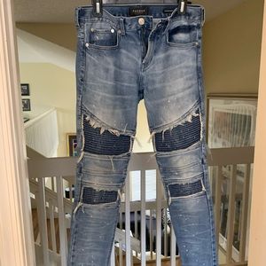 Pacsun Motto 30/30 Splatter Skinny Jeans